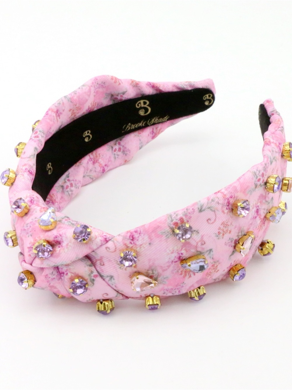The Fancy Floral Glam Brooke Shade Topknot